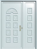 EPAL EXTERNAL NEOCLASSIC DOOR P3000A+P500A