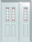 EPAL EXTERNAL NEOCLASSIC DOOR P8562B+S8461-1B
