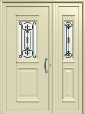 EPAL EXTERNAL NEOCLASSIC DOOR P8651+S8651
