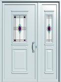 EPAL EXTERNAL NEOCLASSIC DOOR P8661A+S8661A