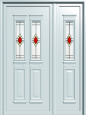 EPAL EXTERNAL NEOCLASSIC DOOR P8762B+S8661-1B