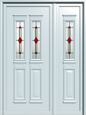 EPAL EXTERNAL NEOCLASSIC DOOR P8762B-1+S8661-2B